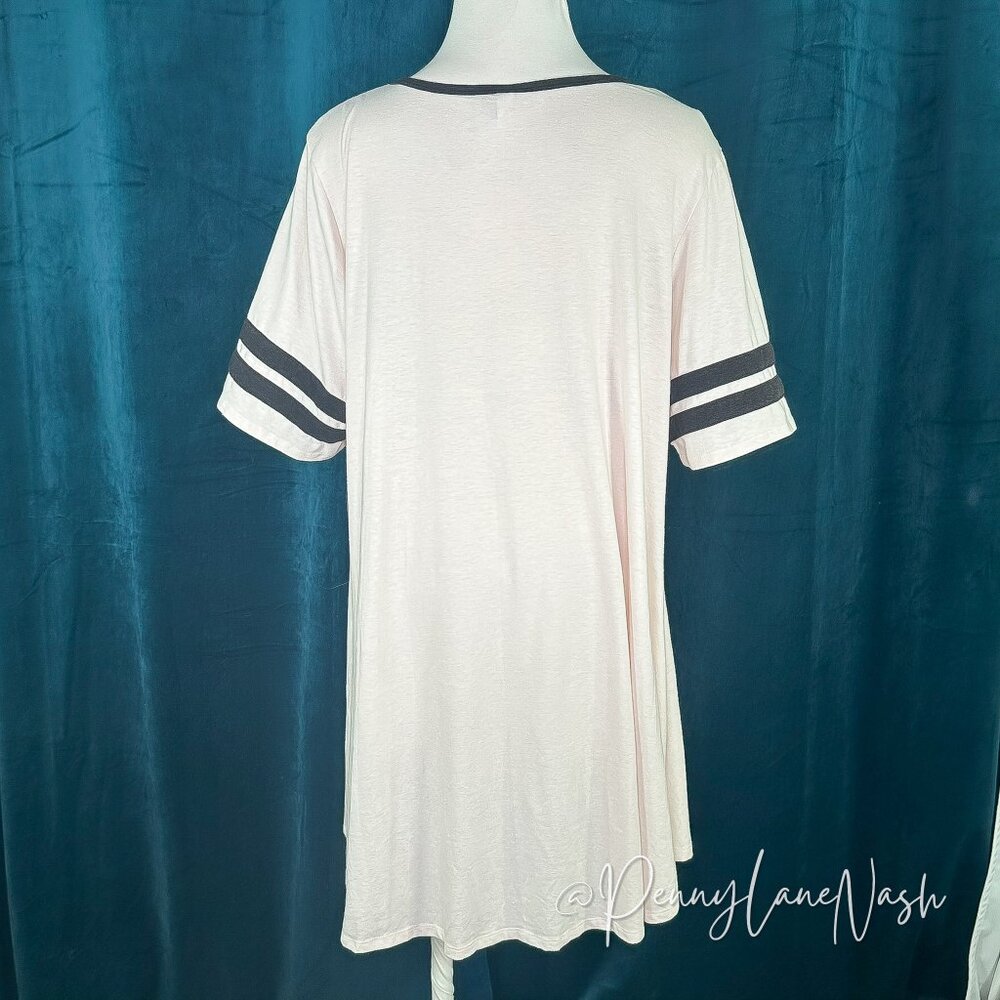 Lularoe Perfect T Tunic Top 3XL Pink - Picture 10 of 11